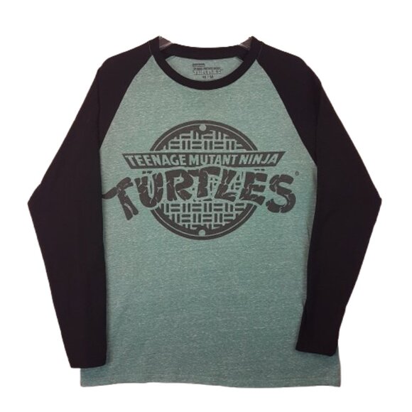 Vintage NICKLEODEON Teenage Mutant Ninja Turtles Tee Shirt Medium US M Green - Picture 10 of 10